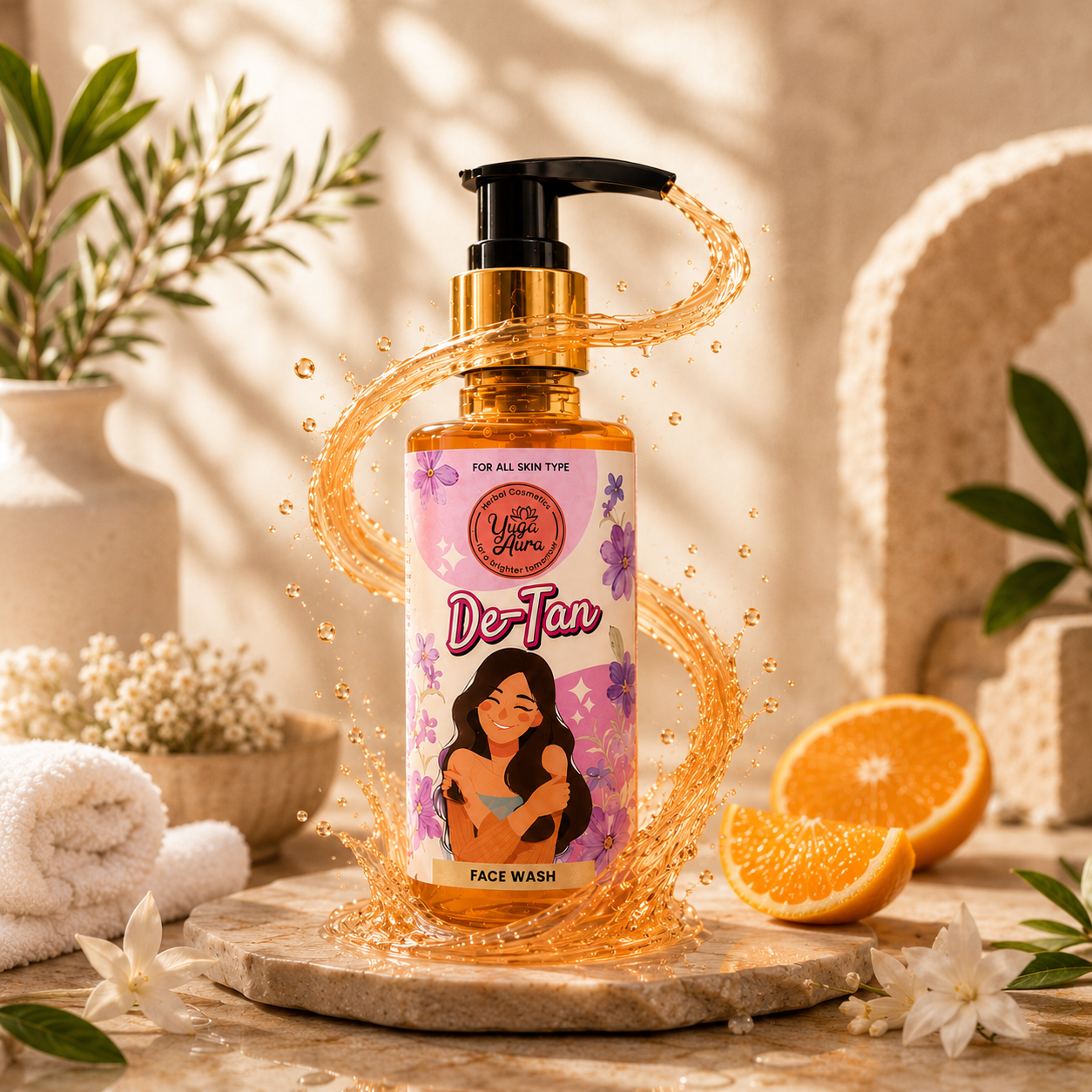 Detan Face Wash - 100ml - Image 2