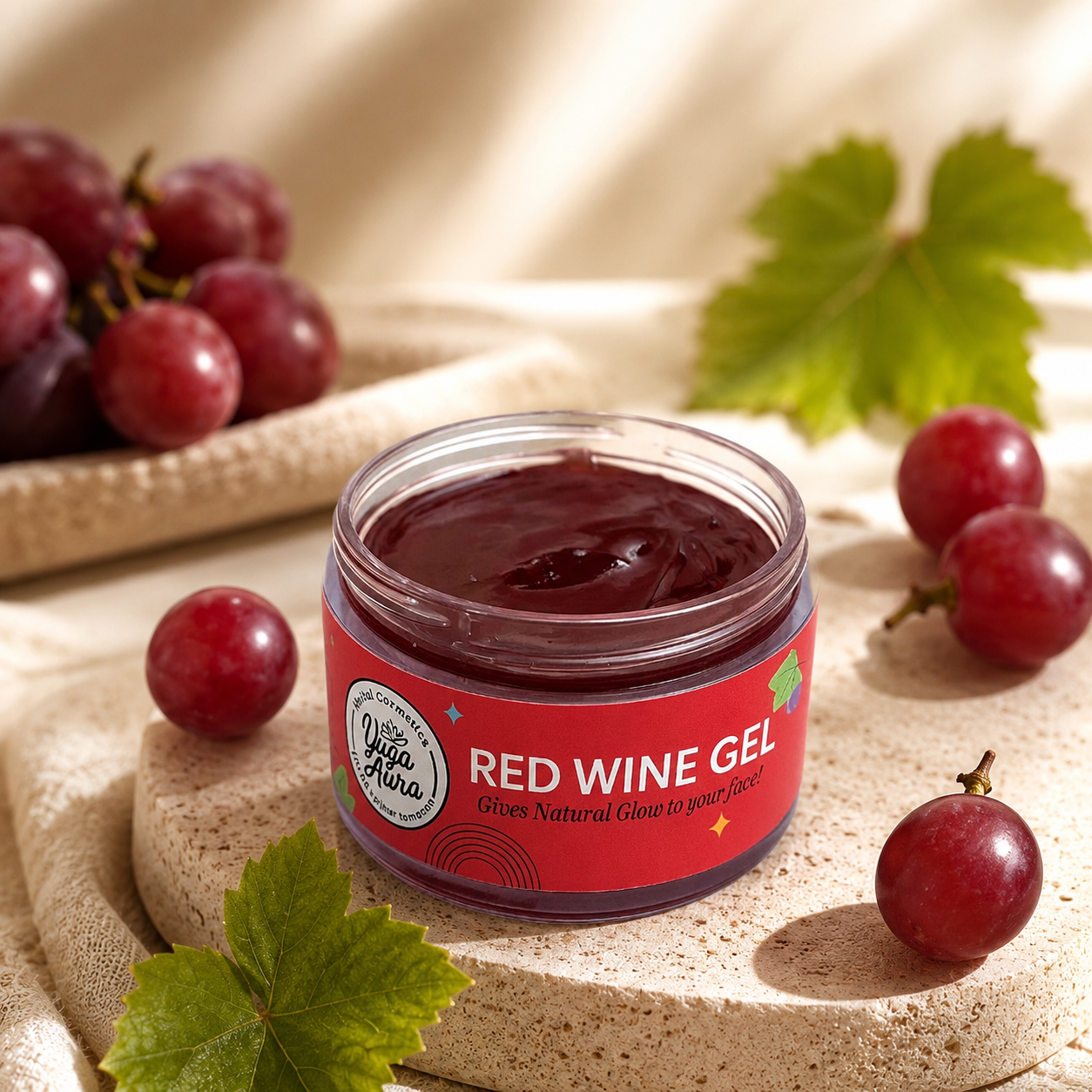Redwine Face Gel - 50g