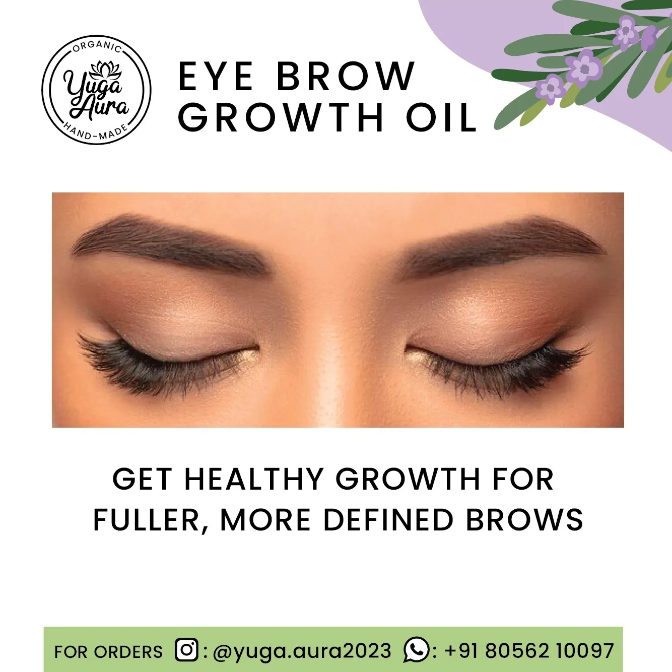 Rosemary Eyebrow Growth Oil - 8ml - Image 3