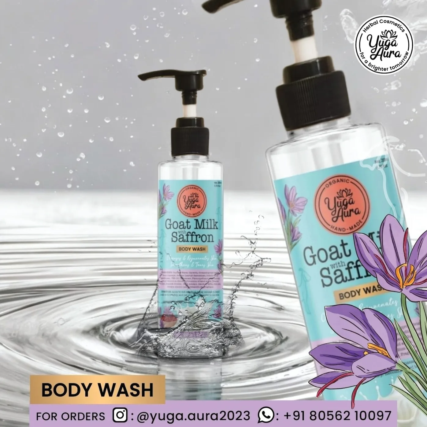 Goat Milk Body Wash - 200 ml - Image 2