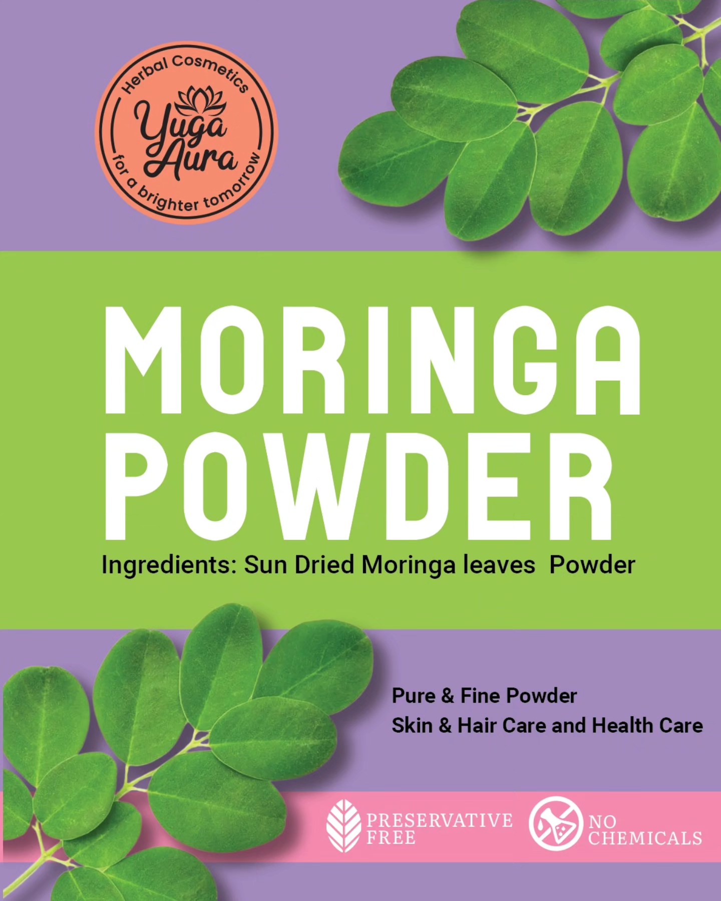 Moringa Leaves Powder - 100g - Image 3