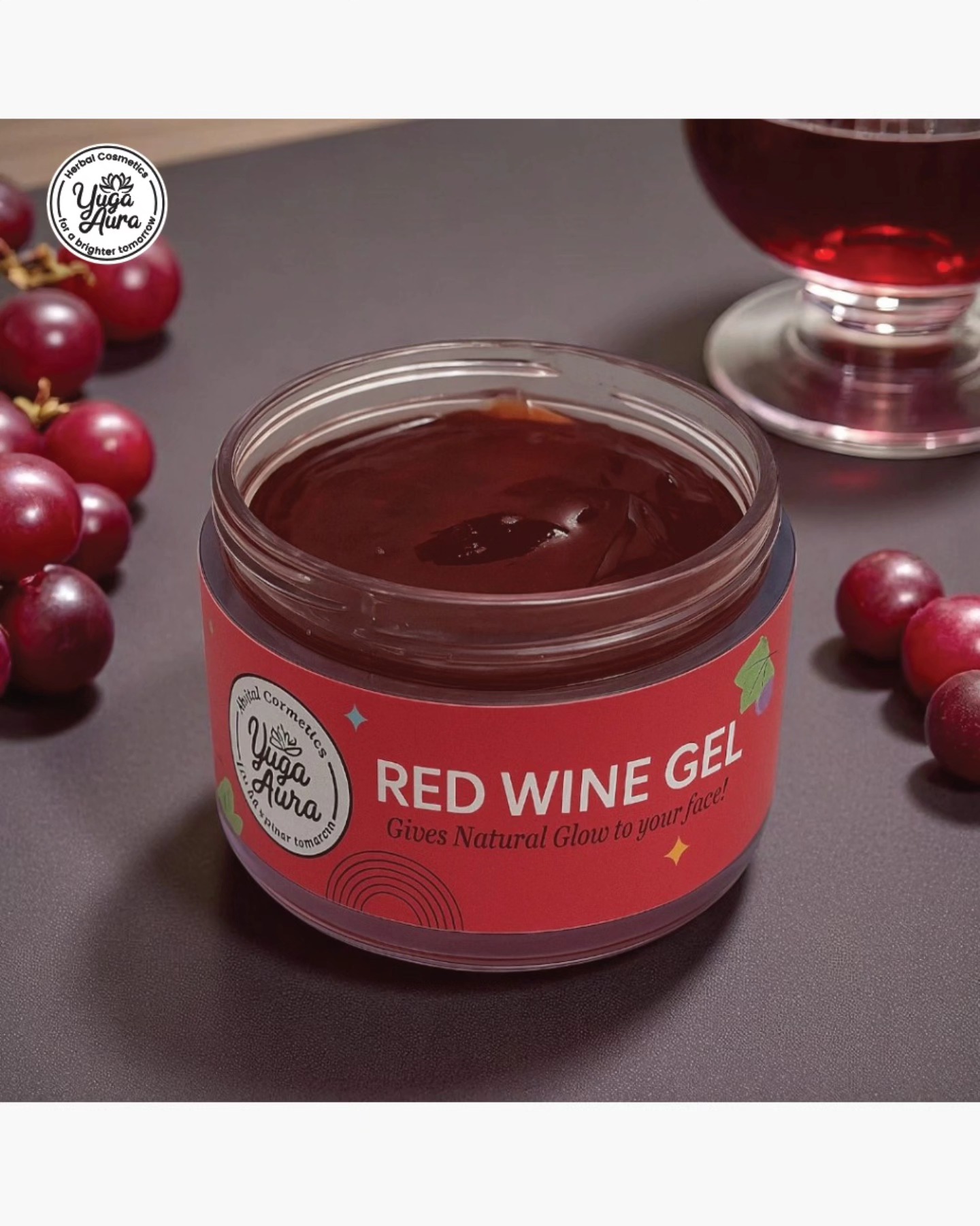 Redwine Face Gel - 50g - Image 3