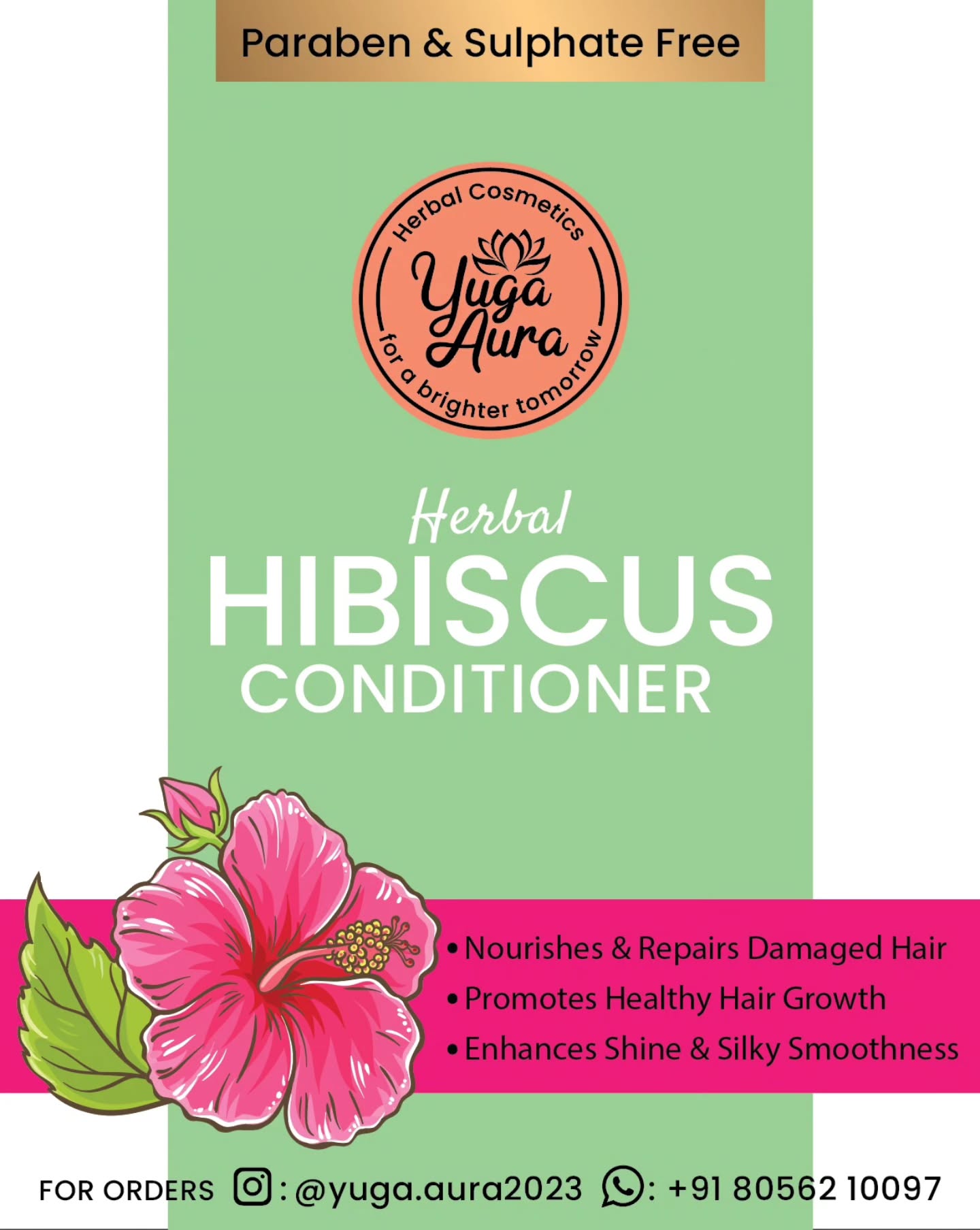 Hibiscus Conditioner - 100ml - Image 3