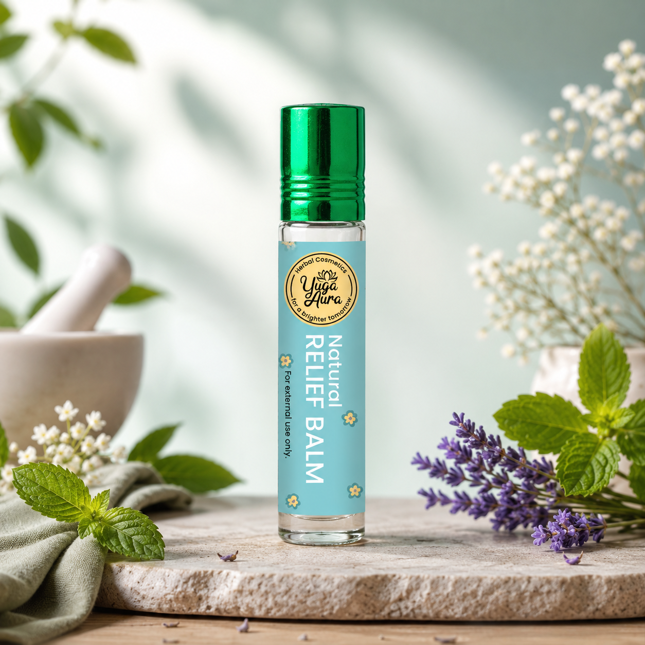 Natural Relief Balm (Roll on) - 8ml